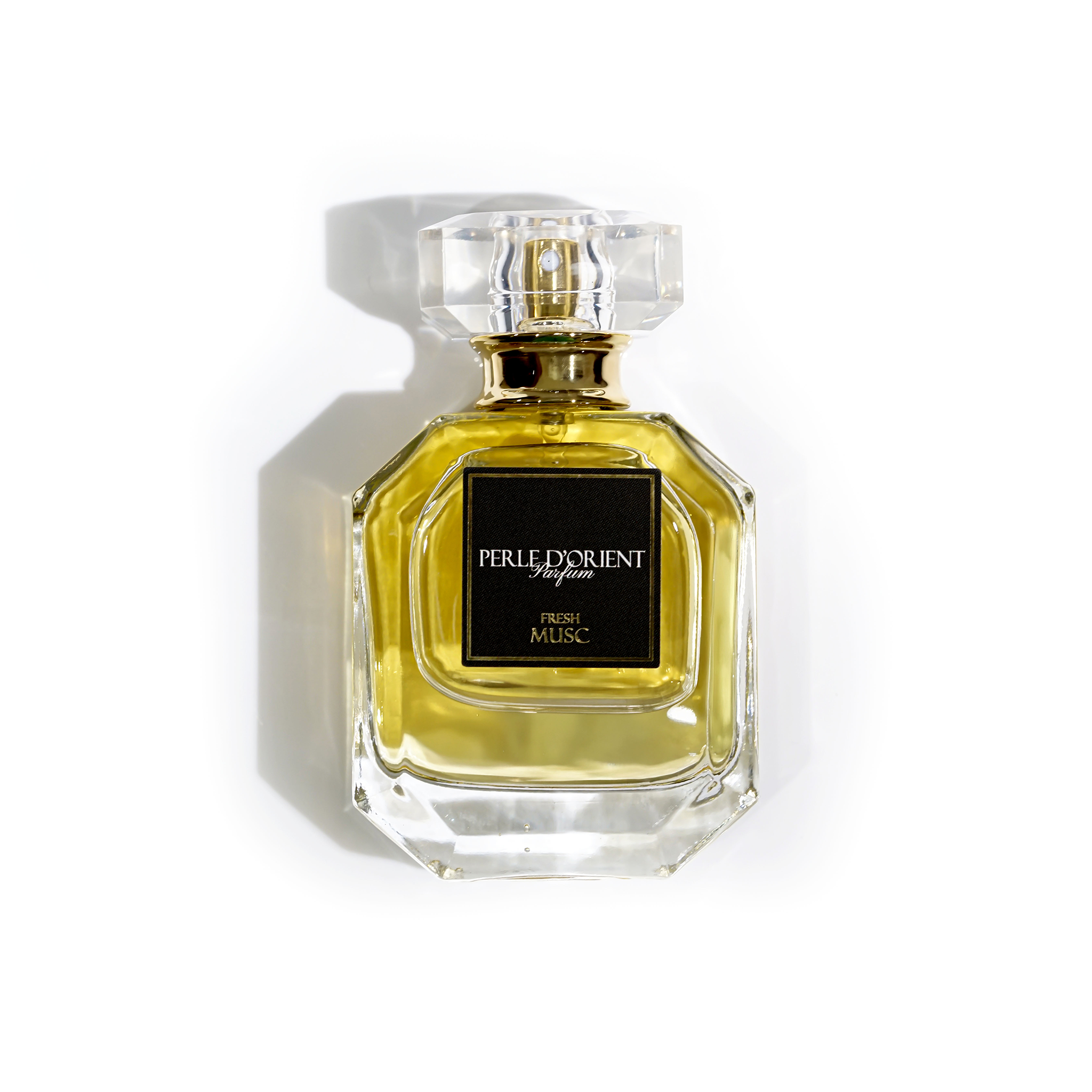 Eau de parfum Perle d’Orient – parfum femme musc blanc, rose bulgare et guimauve
