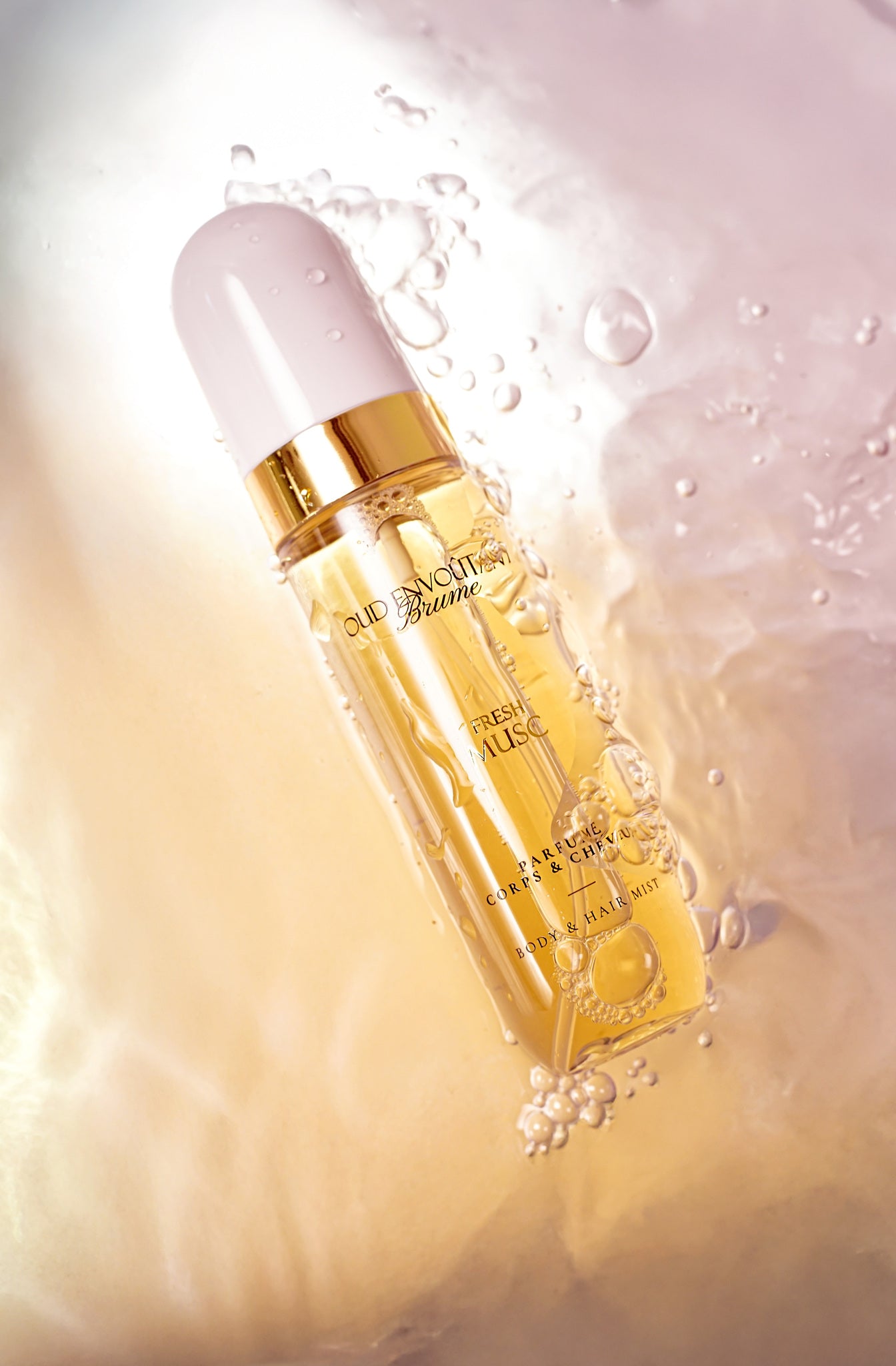 Brume parfumée pour corps et cheveux musc oud