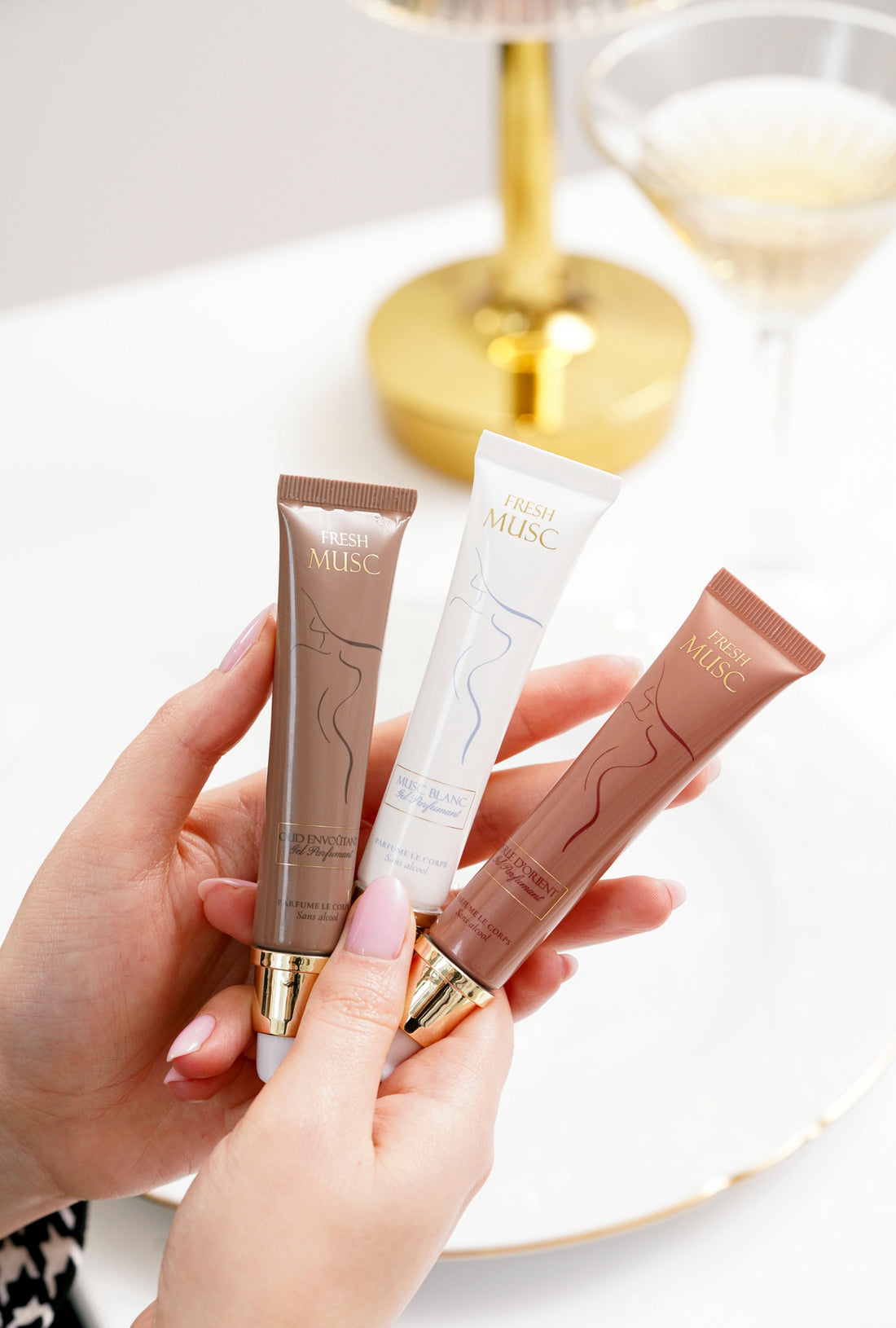 Trio Gels Parfumants Musc