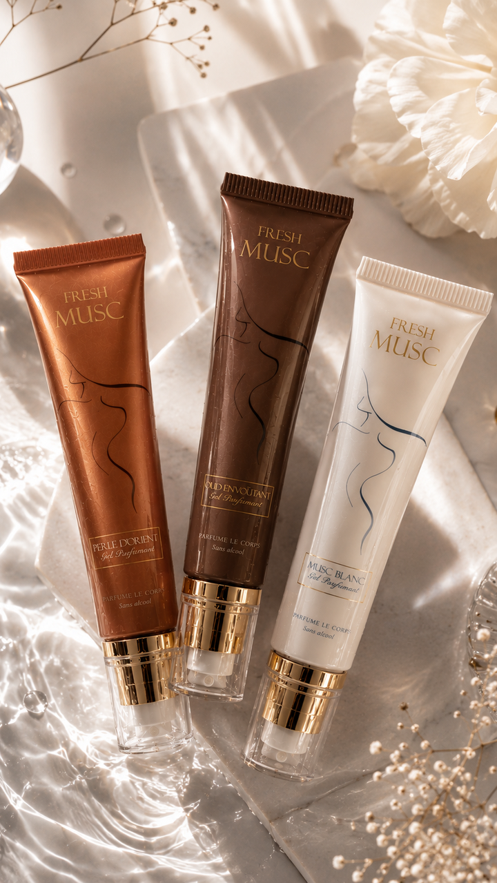 Trio Gels Parfumants Musc