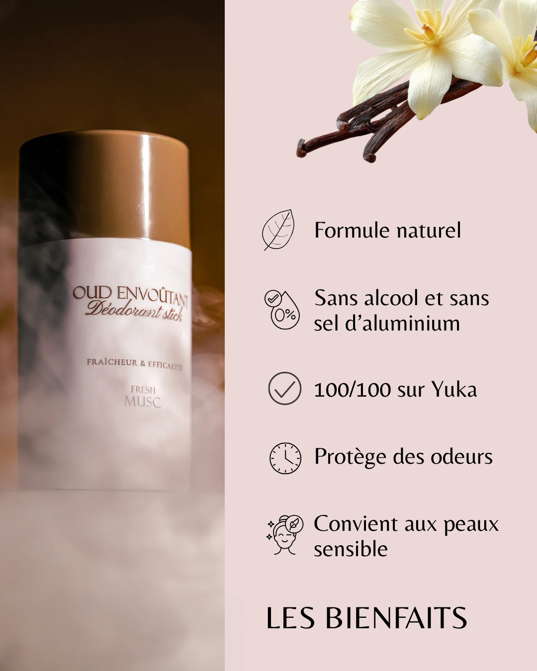 Déodorant stick Oud Envoûtant