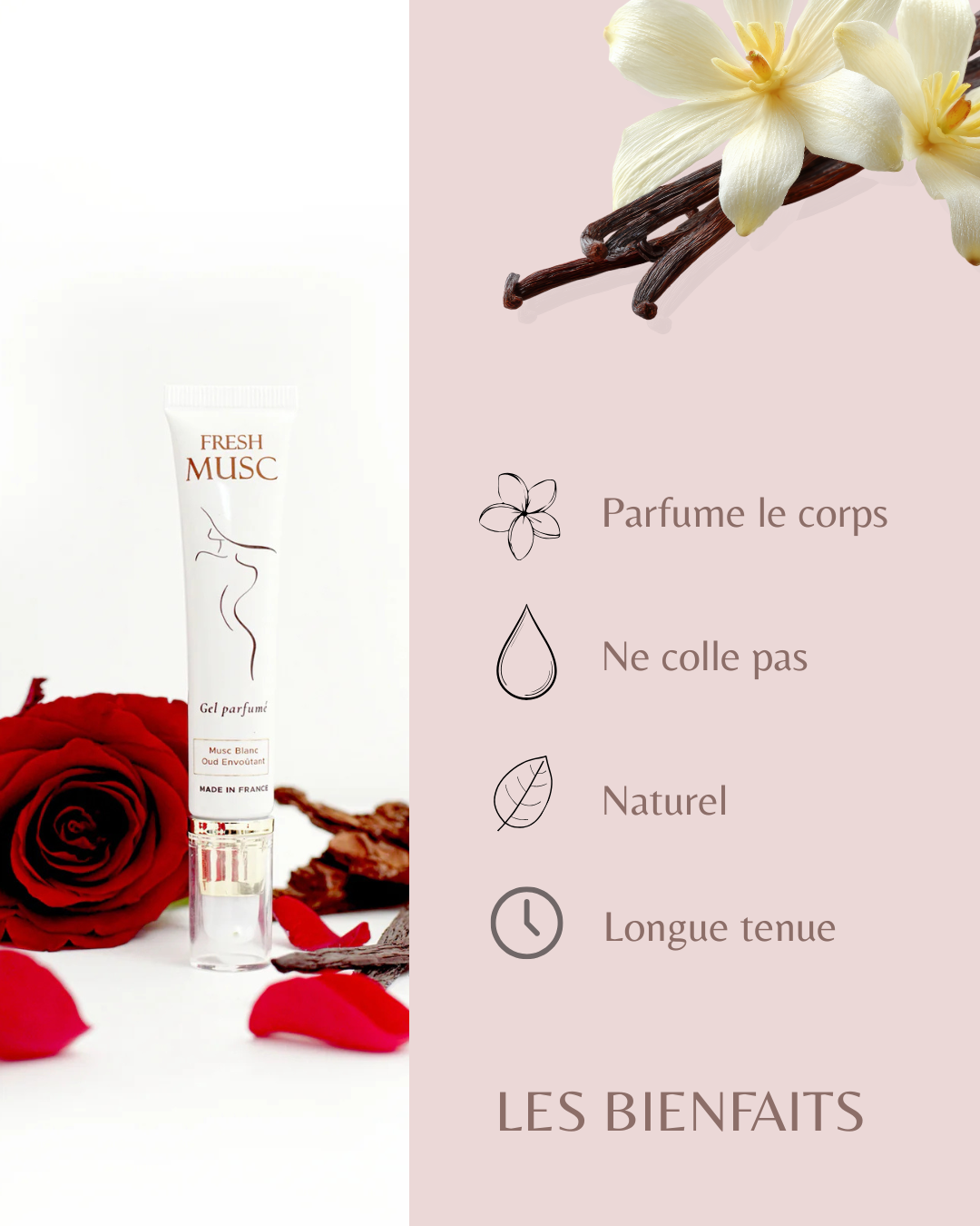 Parfum gel musc